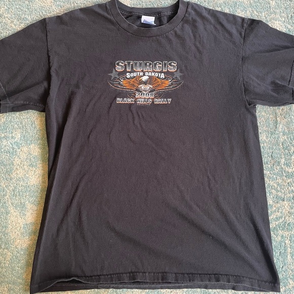 Vintage Sturgis Short Sleeve T-Shirt - Picture 1 of 2
